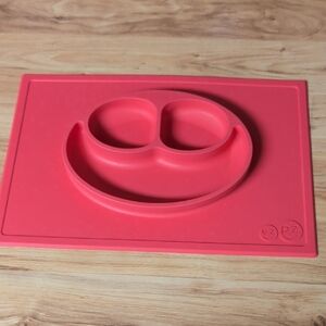 Red Kids Silicone Placemat